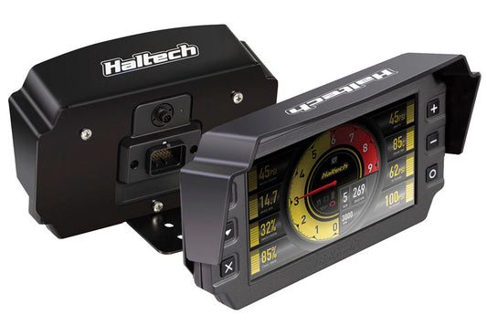 Haltech iC-7 Mounting Bracket (With Integrated Visor)